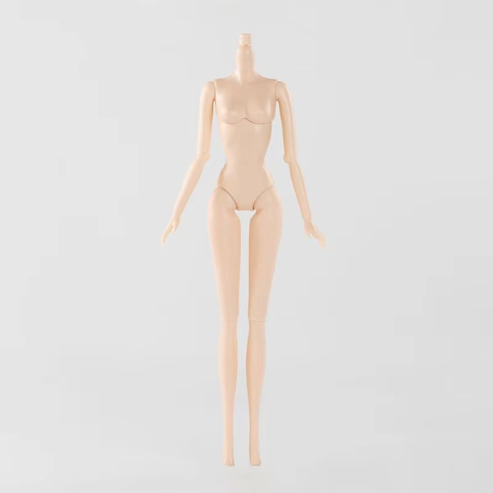 Curly Hair Make-up Doll Head Joint Movable Doll Body Realistic Supermodel Doll Body Play House