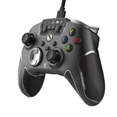 Проводной Bluetooth-контроллер TURTLE BEACH Recon Cloud для и Черный геймпад с задним эквалайзером, боковым и для прицеливания Официально лицензирован Xbox, Steam,