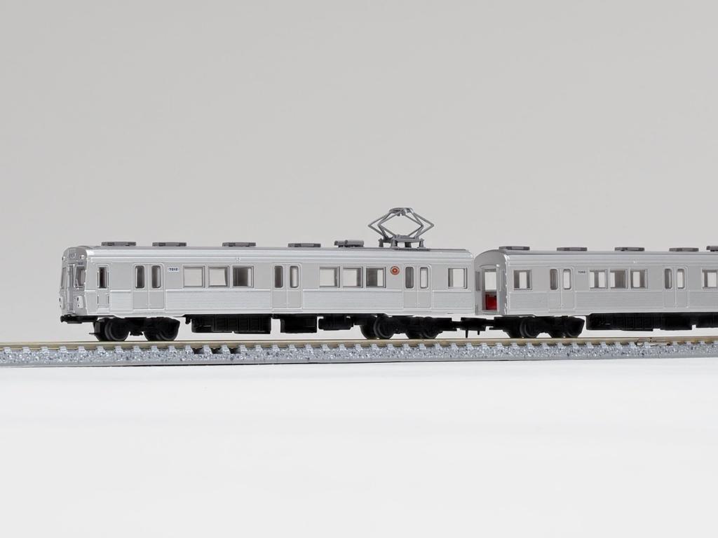 Коллекция Tomytec Railway Коллекция Tokyu Corporation Серия 7200 Toyoko Line Автомобиль без кондиционера Набор из 4 машин Diorama Supplies 334330