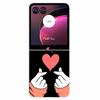 Для Moto Razr40 Ultra Чехол Пластиковый Жесткий Окрашенный Собака Космос Прозрачные Чехлы для Motorola Razr 40 Ultra Razr+ Razr4 PC Чехлы