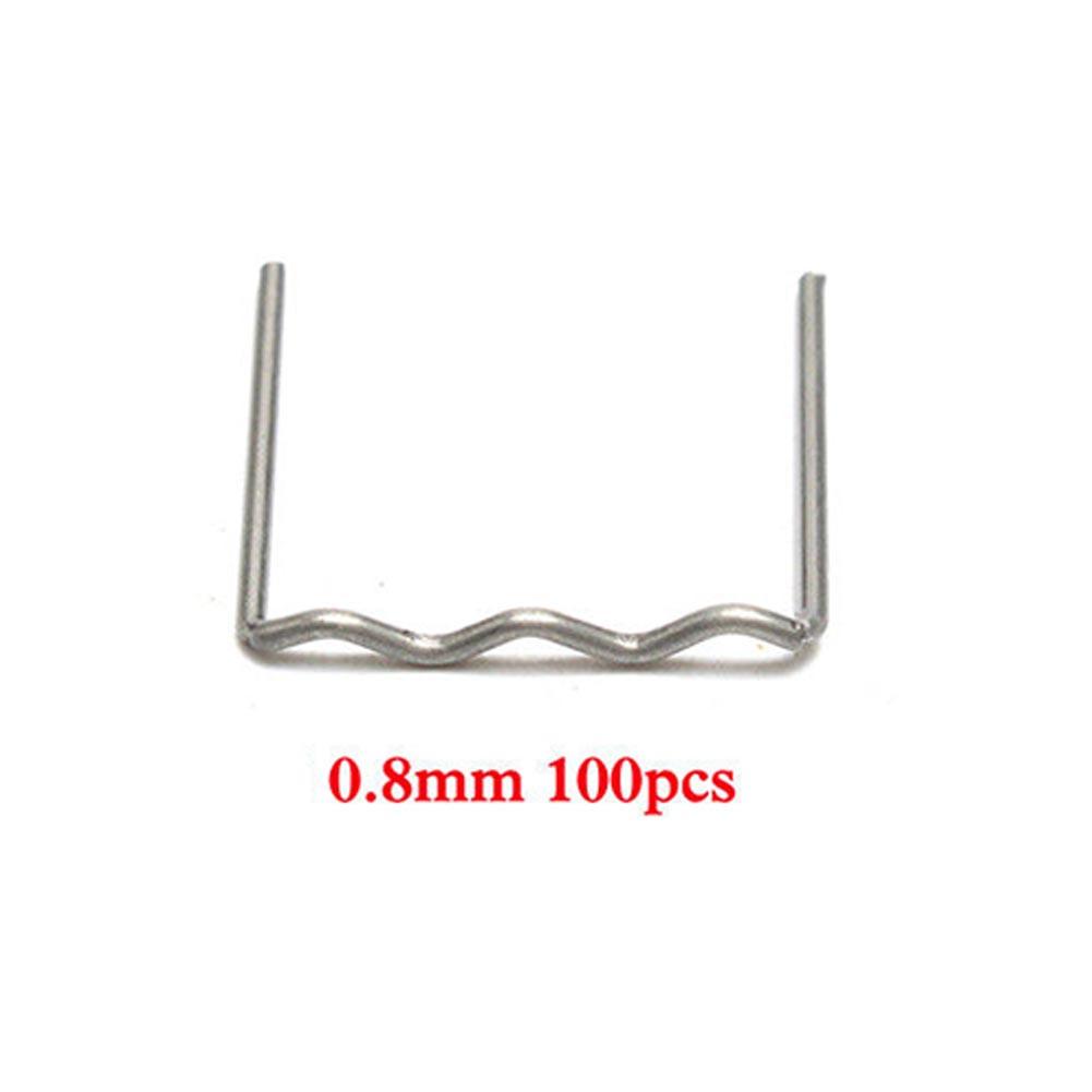 For Plastic Welder Tool Car Damaged Bumper Repair Kit 100Pcs Hot Stapler Staples