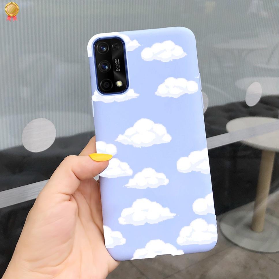 For Realme X7 Pro X7Pro Case Back Cover Soft Silicone Black Pink Funda For Oppo Realme X 7 X7 Pro X7Pro Phone Case Bumper Coque