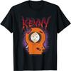 Футболка мультяшная South Park Series Kenny Beat Up Grunge Name Splatter