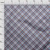 oneOone Ткань Cotton Flex темно-синего цвета в клетку, швейная ткань с принтом, по ярдам, 40 дюймов