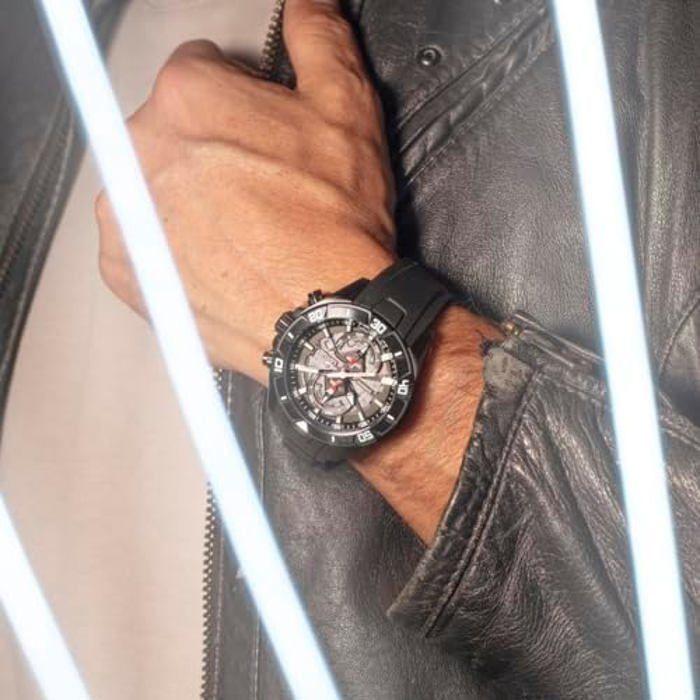 Montre Sport - LOTUS - 18945/6 - Acier Inoxydable Noir - Chronographe - 10 Atm