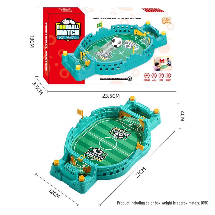 Детская развивающая настольная игра «Двойной футбольный баттл» для семейного взаимодействия