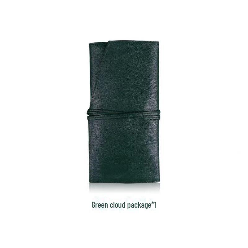 Набор кистей для макияжа Green Cloud из 14 предметов: В комплект входят кисти для пудры, румян и хайлайтера.