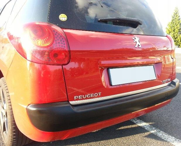 PEUGEOT 207 SW - CHROME STRIP FOR THE LID