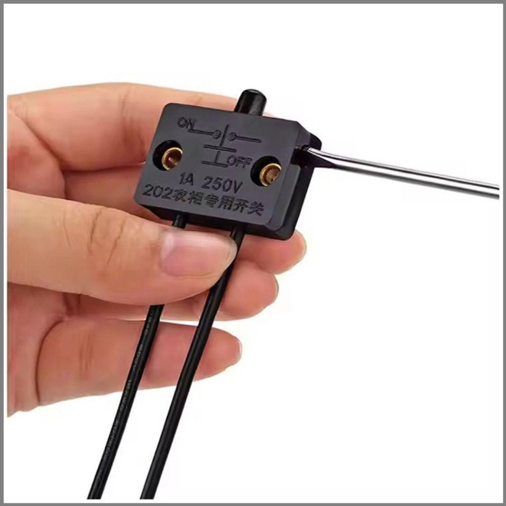 3pcs Touch Sensing Closet Door Switch Easy Install Automatic Cabinet Lamp Switch Universal Wardrobe Touch Switches Pantry
