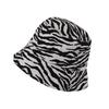 Модная панама с зебровым узором для женщин, дышащая хлопковая шляпа от солнца для защиты