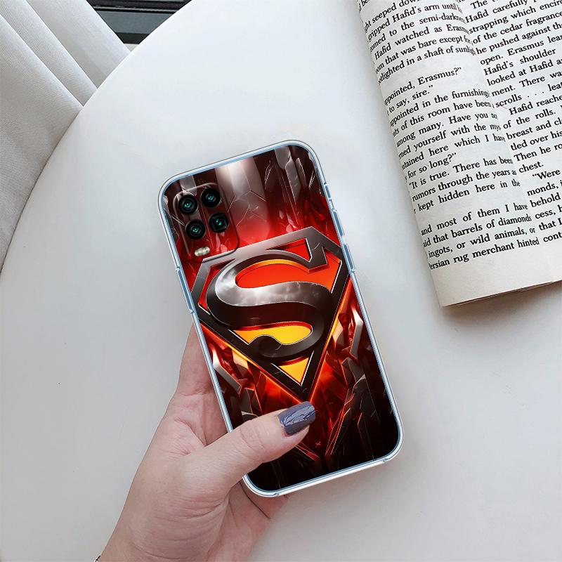 Прозрачный чехол для телефона с логотипом Супермена для Motorola Moto G7 G8 G9 G84 G85 G73 G24 G15 Z2 Play Power Plus