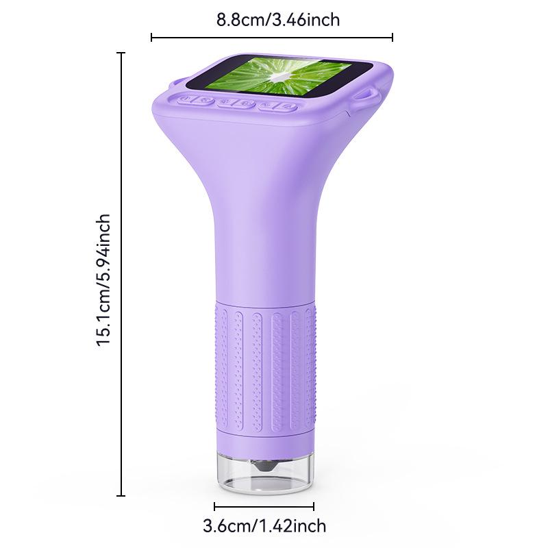 Children's Handheld Microscope for Outdoor Exploration - Portable Science Education Toy & Electronic Magnifier