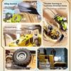 1:32 Toy Model Construction Loader Fire Engine Truck Metal Diecast Spray Engineering Vehicle Sound Light Boy Educational Toys