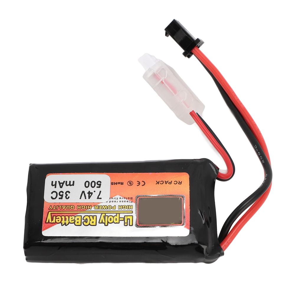 Аккумулятор для RC Дрона Профессиональный 7.4V 2S 500mAh 35C Литиевый Аккумулятор для RC Вертолета RC Дрона RC Лодки Модели Самолета
