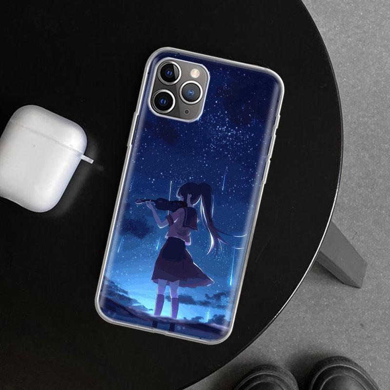 Чехол для телефона Музыкальная скрипка для iPhone 11 12 13 Mini 14 15 Plus 16 Pro Max 17 Air 7 8 + SE Арт Индивидуальный Fundas 11 12 13 Mini