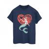 Womens/Ladies The Little Mermaid Love Daddy Cotton Boyfriend T-Shirt