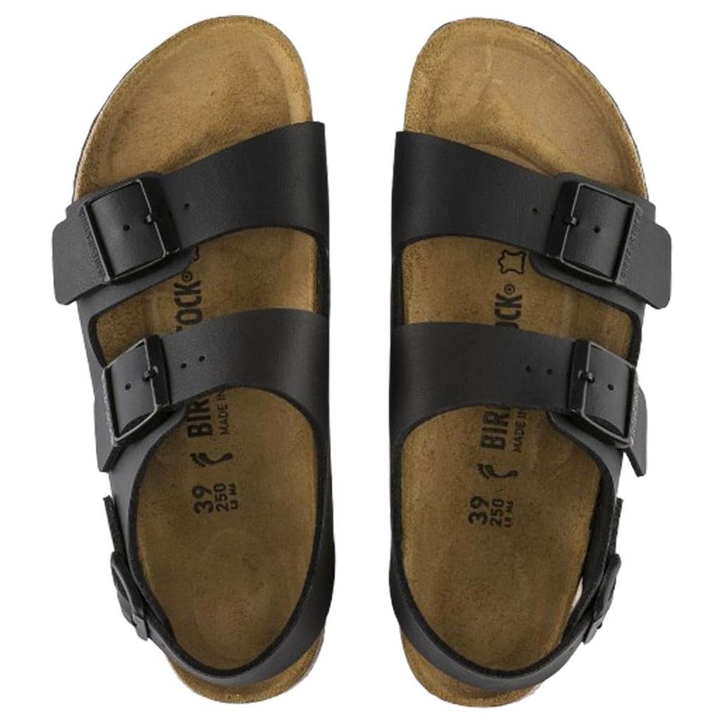 Сандалии унисекс с ремешками Milano BS 34791 Regular Black [Birkenstock] EU41(26.5см)