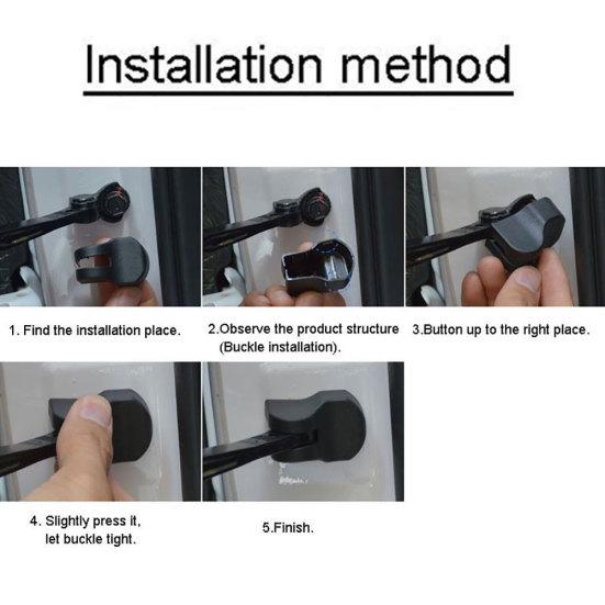 4 шт., защитный чехол для двери автомобиля, ограничитель пряжки, чехол для Nissan Sylphy