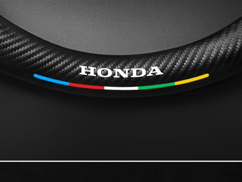 Натуральная кожа, карбон, замша, чехол на руль для Honda CRV 07-23, всесезонный, универсальный