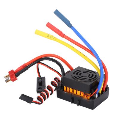 60A бесщеточный ESC с выходом 5.8V 3A BEC водонепроницаемый электронный регулятор скорости для 110 RC автомобиля