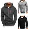 Spring Men's Jackets Hooded Coats Casual Zipper Sweatshirts Male Tracksuit Fashion Jacket Mens Clothing Outerwear