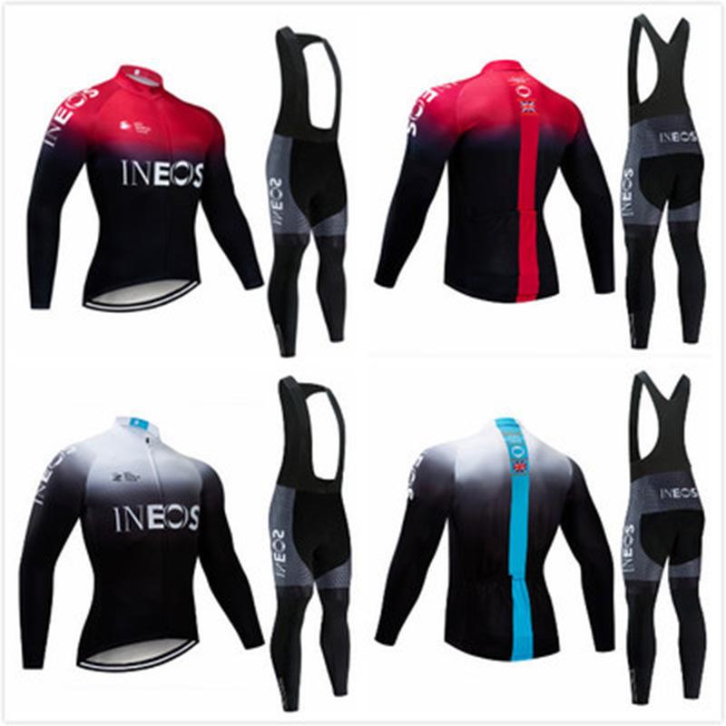 Cycling suit long-sleeved suit, European and American sizes, versatile and handsome, sweating, quick-drying, off-road mountain bike suit.