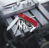 VICTORINOX Work Champ Red Swiss Army Knife Многофункциональный нож для кемпинга на открытом воздухе Оснащен пилой по металлу и напильником по металлу Сделано в Швейцарии с 21