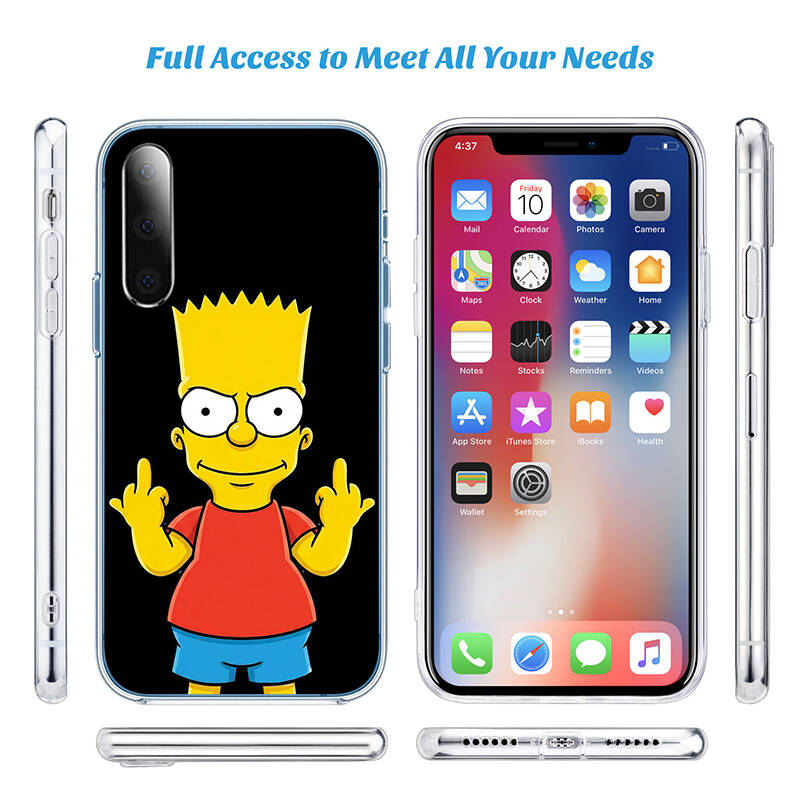 S-Simpsons-Poster Phone Case for Motorola Edge 20 30 S30 40 50 Fusion Lite Plus Pro Ultra Neo One Action Zoom Hyper Power Macro Vision