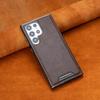 Чехол для телефона из магнитной кожи с гальваническим покрытием PC+TPU для Samsung Galaxy S25 S24 S23 Plus + S25 S24 S23 Ultra Shockproof Cover