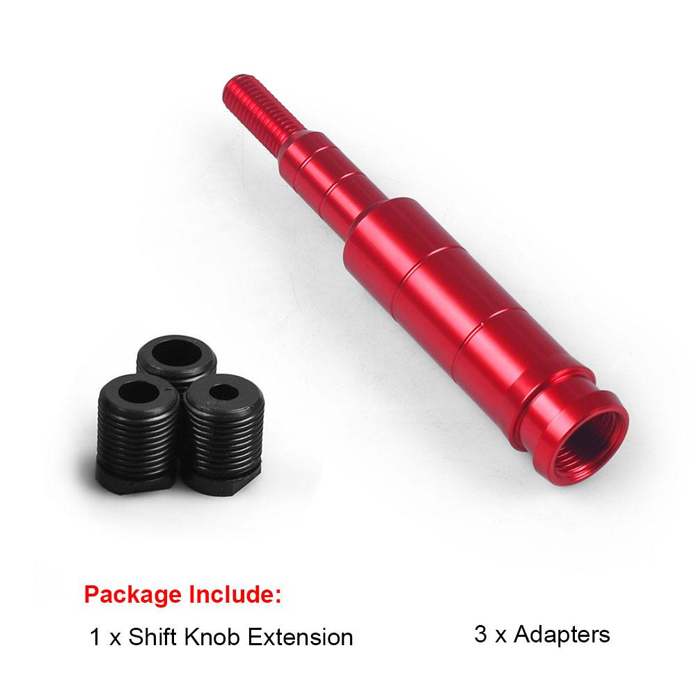 133 мм алюминиевая ручка переключения передач, удлинитель рычага переключения передач, стержень ручного переключения передач M10x1,5, прямой удлинитель рычага для Honda