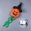 5PCS Halloween Decorations Hanging Ghost Spooky Pumpkin Decorations Props for Garden Yard Halloween Party Tree Door Lawn Party Supplies KTJ