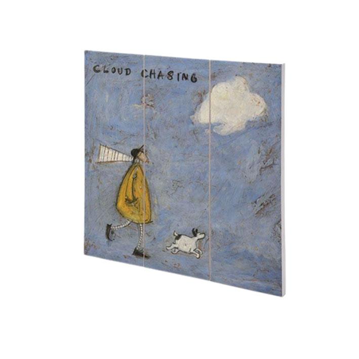Sam Toft Квадратная табличка Cloud Chasing Wood