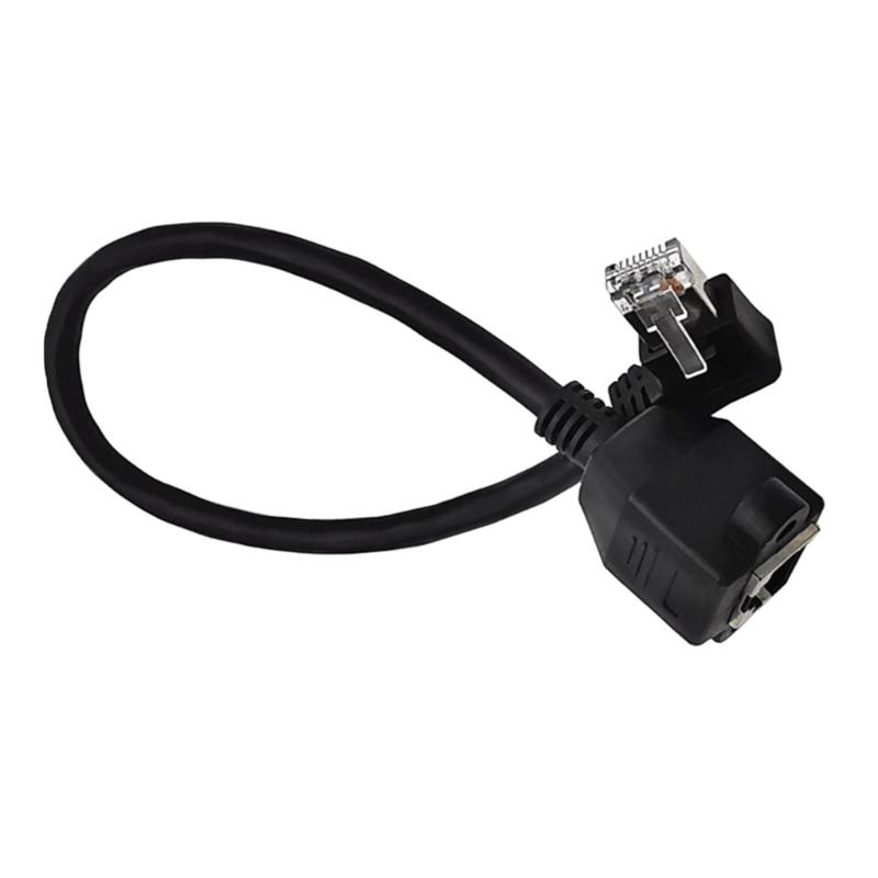 Сетевой кабель-удлинитель Cat6 RJ45 Ethernet для быстрой гигабитной передачи данных и экономии места