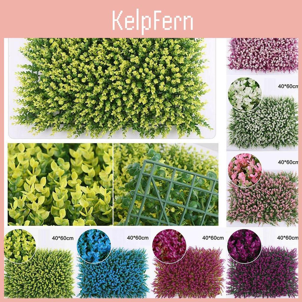 Fake Artificial Lawn Grass Mat Wall Fence Panel Decoration Home Wedding Decor
