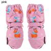 Old Waterproof Print Cartoon Non-slip Long-sleeved Mittens Thick Warm Children Ski Gloves Windproof