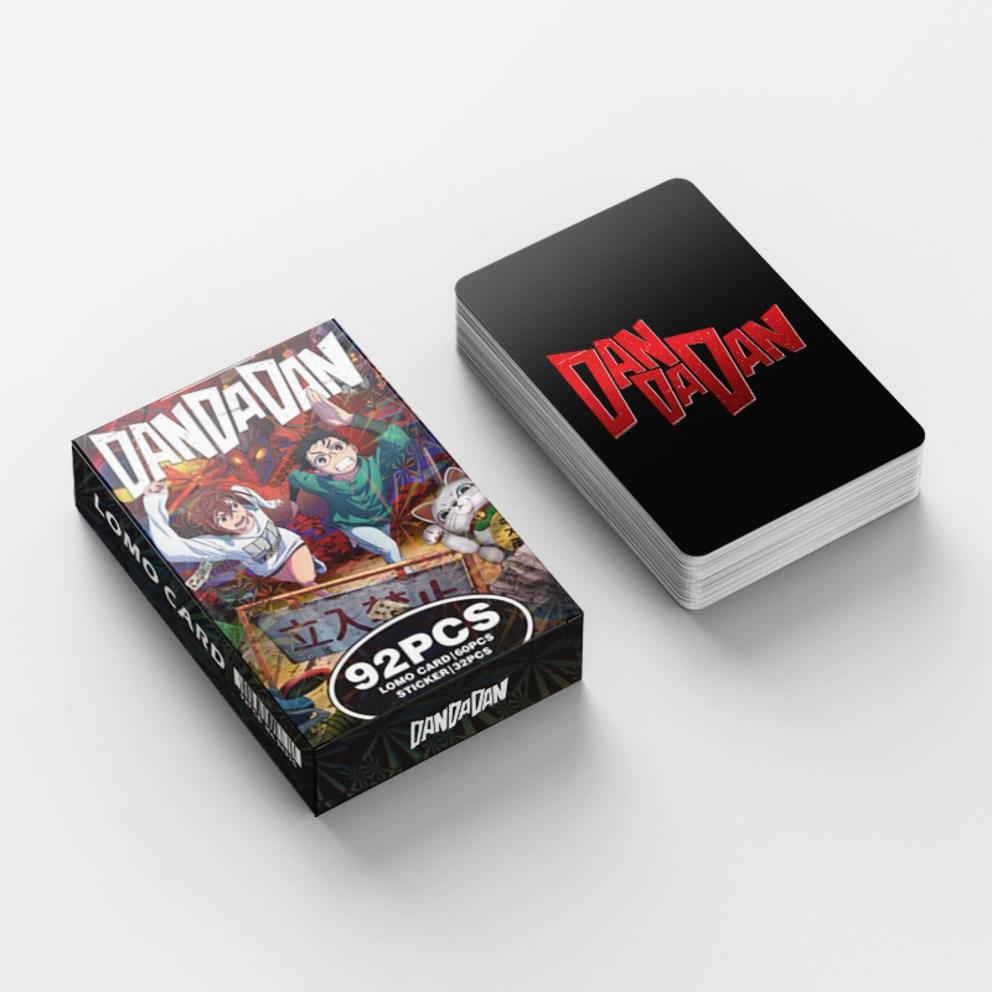 Дандадан Фотокарточки Товары LOMO Иллюстрация Фотокарточка 60 шт. + Мини-наклейки 32 шт.