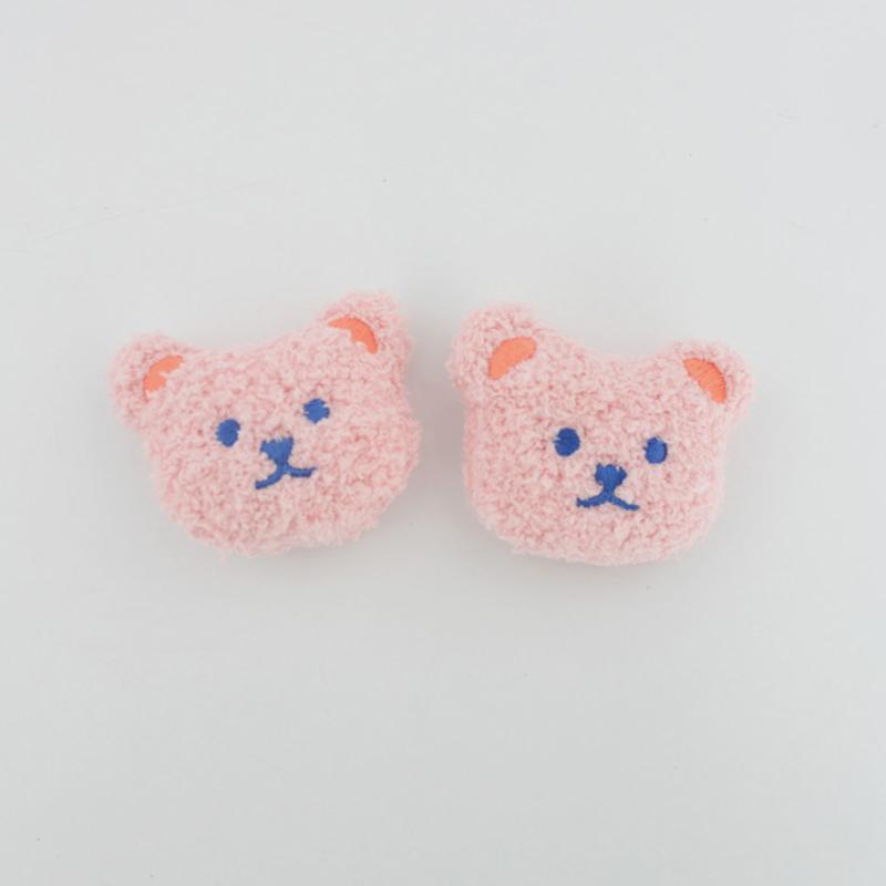 Милая мультяшная плюшевая брошь в виде медведя для девочек, одежда, бейджи, рюкзаки, кулон