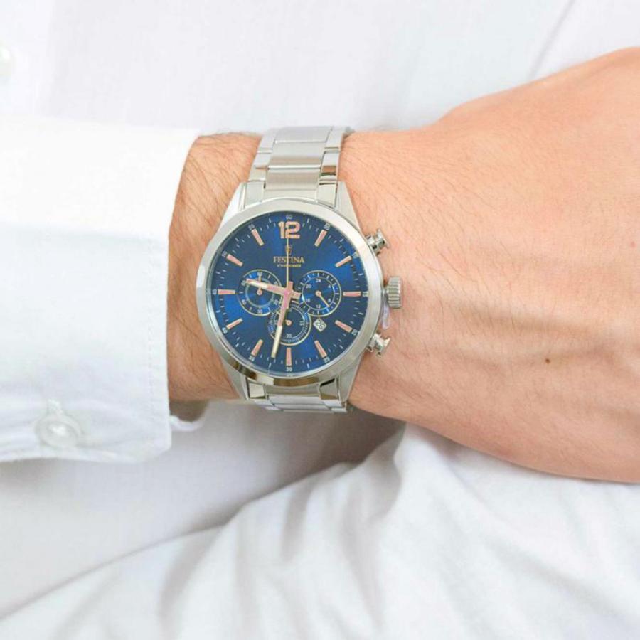 FESTINA F20343-9 Кварцевые мужские часы с хронографом