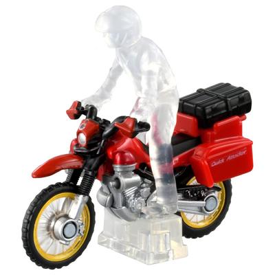TAKARA TOMY Томика Нет. 40 Пожарный мотоцикл быстрого реагирования (Блистерная упаковка) Игрушечная машинка-миниатюра для детей от 3 лет и старше