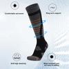 Зимние лыжные носки, теплые термоноски до колена, для холодной погоды, сноуборда, хлопковые носки для катания на лыжах, велоспорта