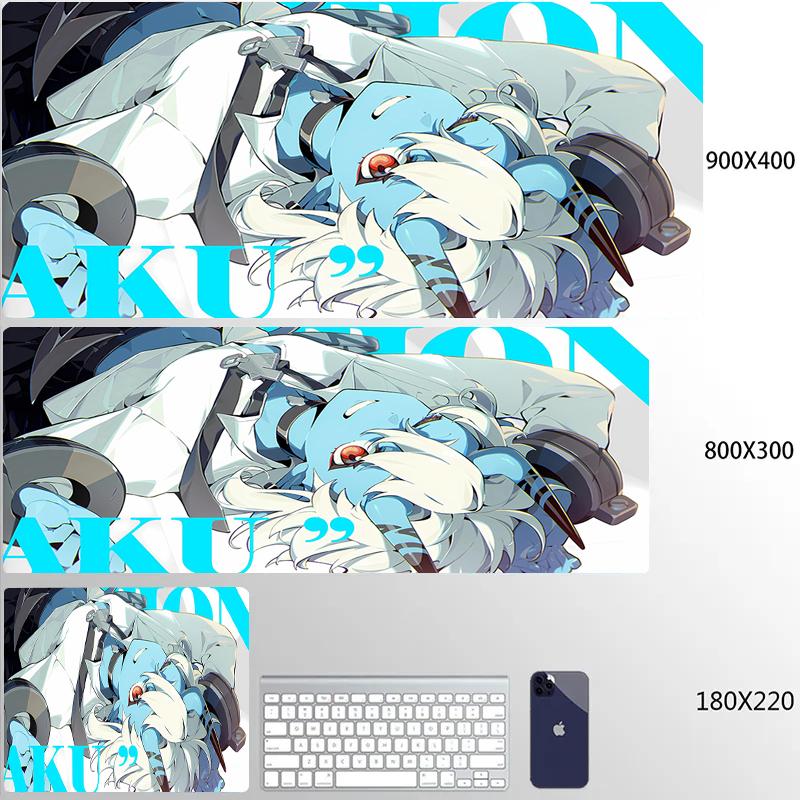 Zenless Zone Zero Zhu Mouse Pad ZZZ Gaming Mousepad Nicole Ellen Anby Demara Soldier Mouse Pad xcm Anime Desk Mats Xxl