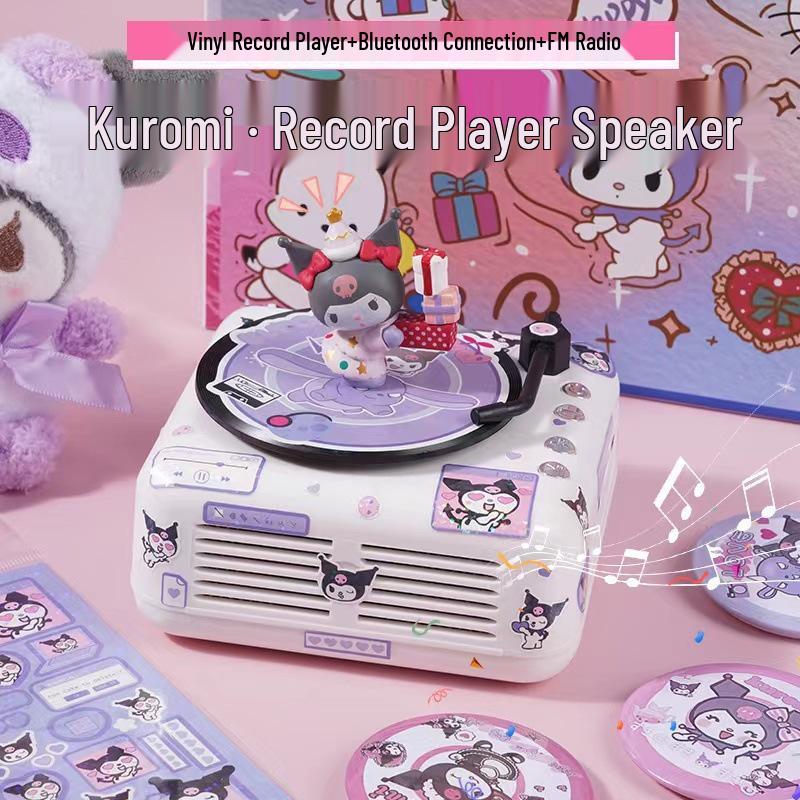 Bluetooth-динамик-проигрыватель для пластинок с кошачьей тематикой – Идеальный подарок на день рождения для девочек