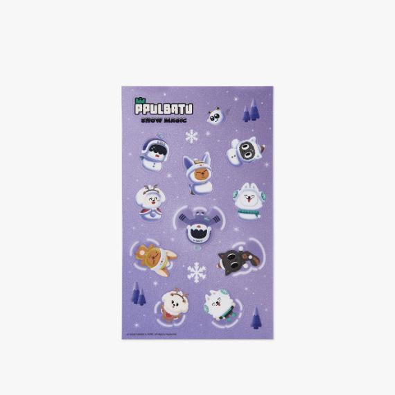 Наклейка TXT PPULBATU Snow Magic