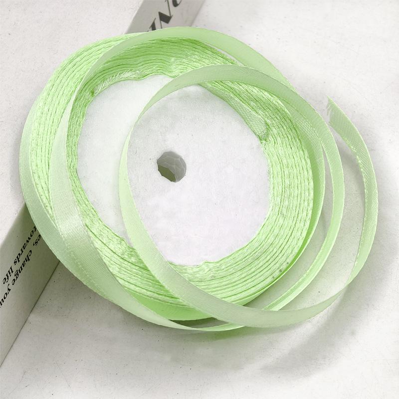 1 см атласная лента для украшения подарочной коробки и бантов, специальная для трансграничной торговли