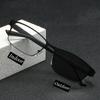 Smart Photochromic Near Sight Sun Glasses For Business Women Men Retro Metal Half Frame Myopia Eyewear Anti-Uv Minus Goggles