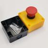600В/10А Кнопочный выключатель аварийной остановки 1НО+1НЗ