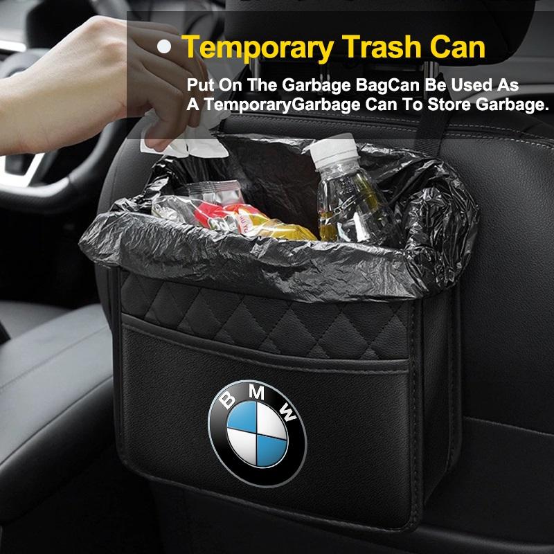 Seat Storage Bag PU Leather Box Storage Bag Phone Tissue Drink Purse For BMW 2 Series F22 F23 F45 F46 F87 F44