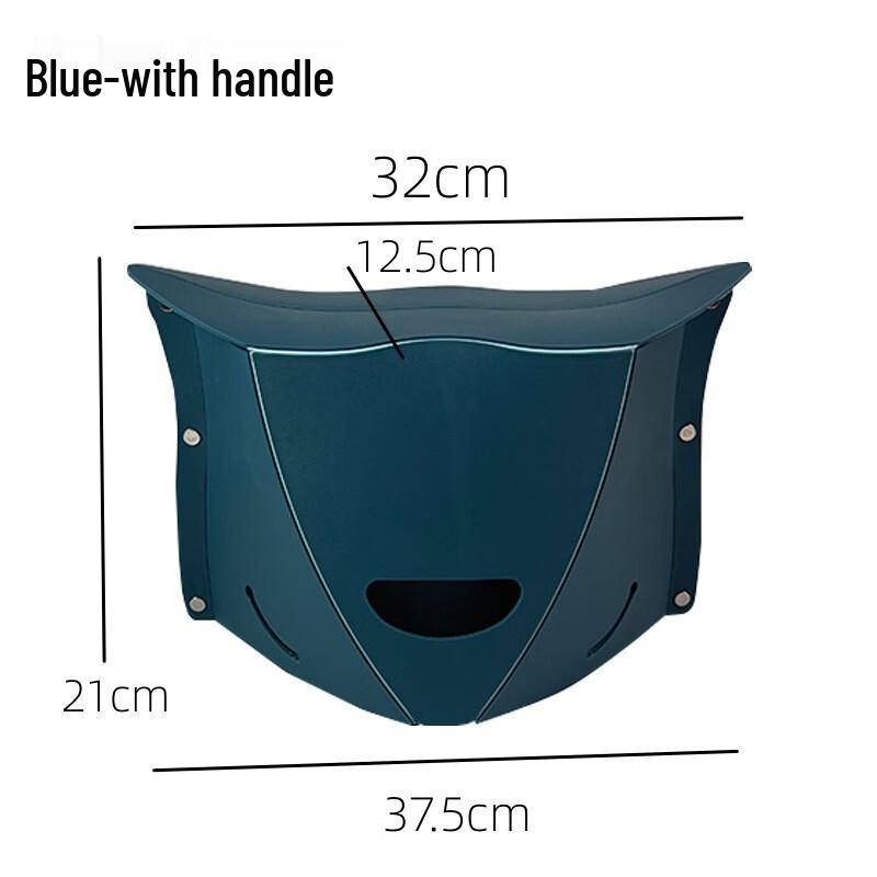 OIMG Portable Plastic Folding Stool
