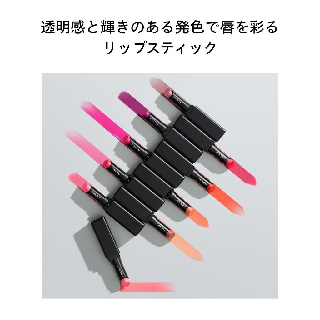 SHISEIDO Makeup Color Gel Lip Balm 105 Poppy 2g Lipstick Lip Gloss Stick Type Type Shiseido / Semi-Sheer