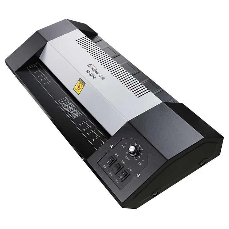GOLDEN GD-3208 A3 Полнометаллический горячий/холодный ламинатор Штепсель CN (адаптер в комплекте)